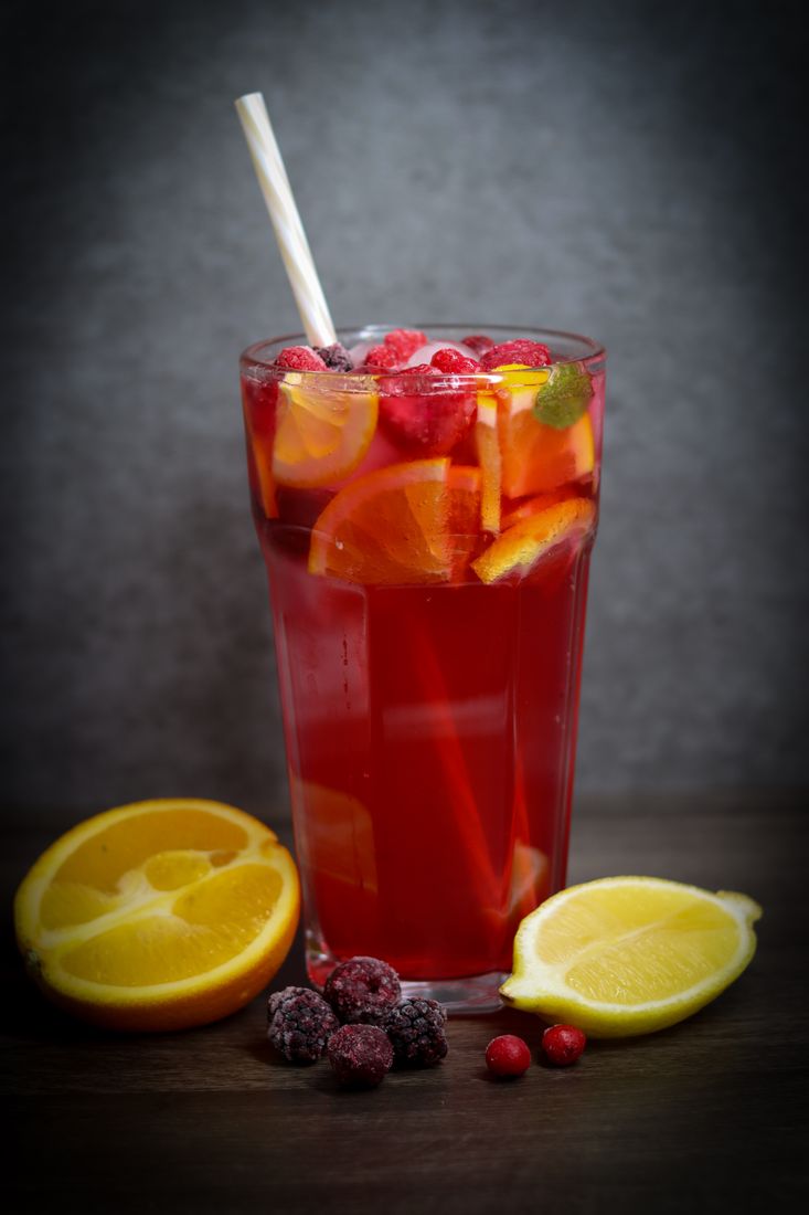 Erdei gyümölcsös limonádé